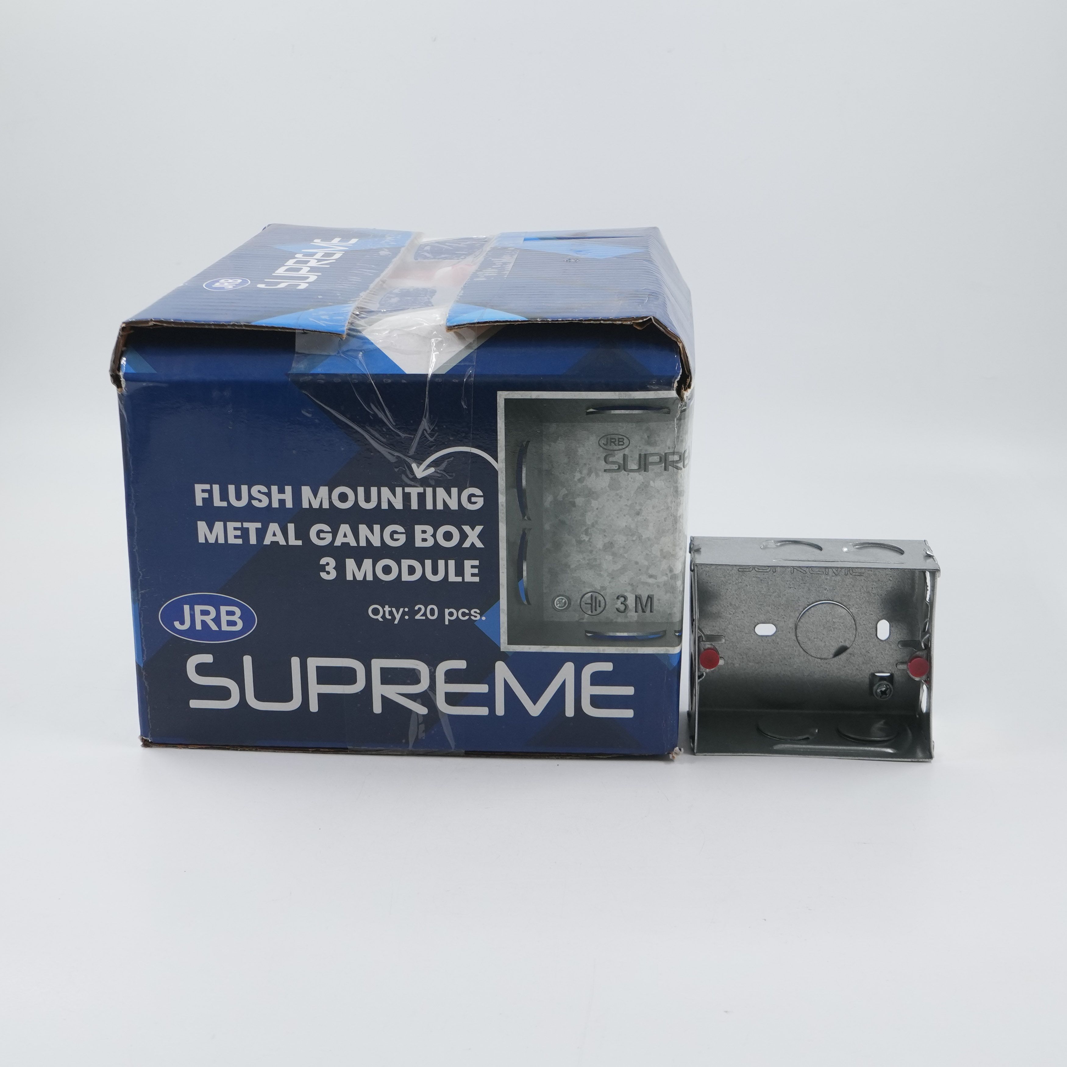 JRB Suppreme - 3 Module Metal Box